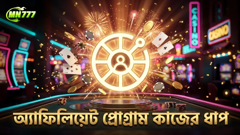 অ্যাফিলিয়েট প্রোগ্রাম কাজের প্রক্রিয়া ও উপাদান নির্দেশ করে
