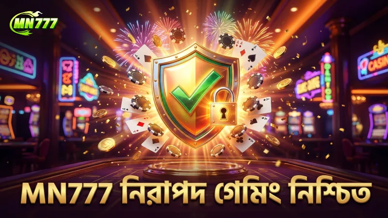 MN777 এর নিরাপত্তা ও লাইসেন্স যাচাইয়ের প্রতীক