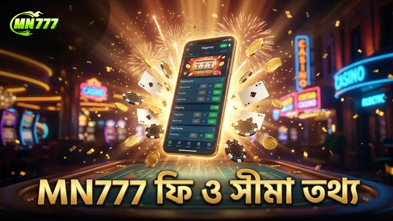 MN777-এ ফি, সীমা ও ওয়েজারিং নিয়মের বিস্তারিত বিবরণ