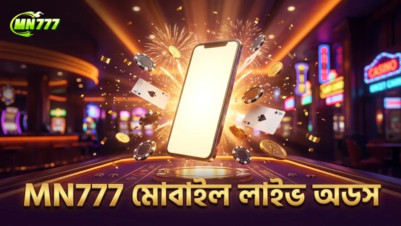 MN777 মোবাইল অ্যাপে লাইভ অডস ও সম্প্রচার সুবিধা