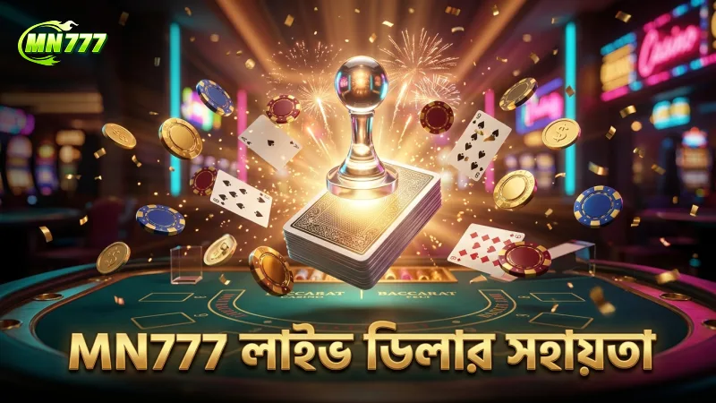 ব্যাকারাট খেলার নিয়ম শিখে নিজের দক্ষতা বাড়ান 3 MN777 লাইভ ডিলার স্টুডিও দক্ষতা বৃদ্ধিতে সহায়ক
