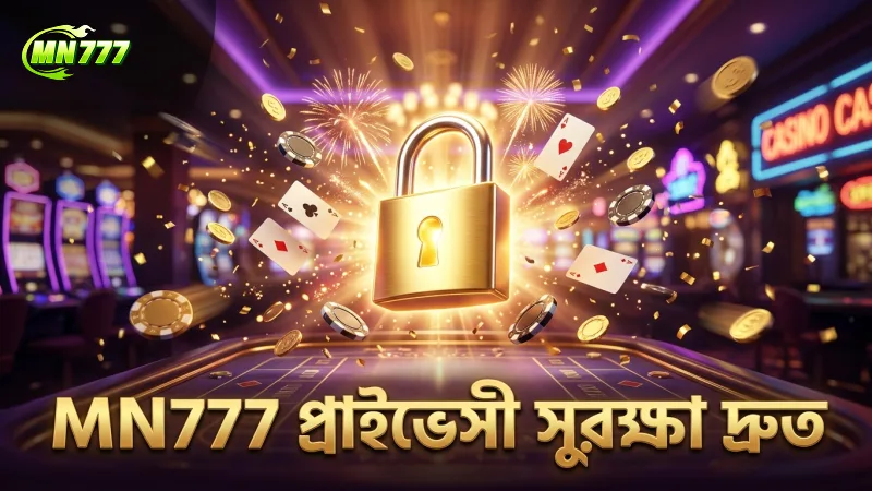 MN777 প্রাইভেসী পলিসি দ্রুত এবং নির্ভরযোগ্য তথ্য সুরক্ষা নিশ্চিত করে