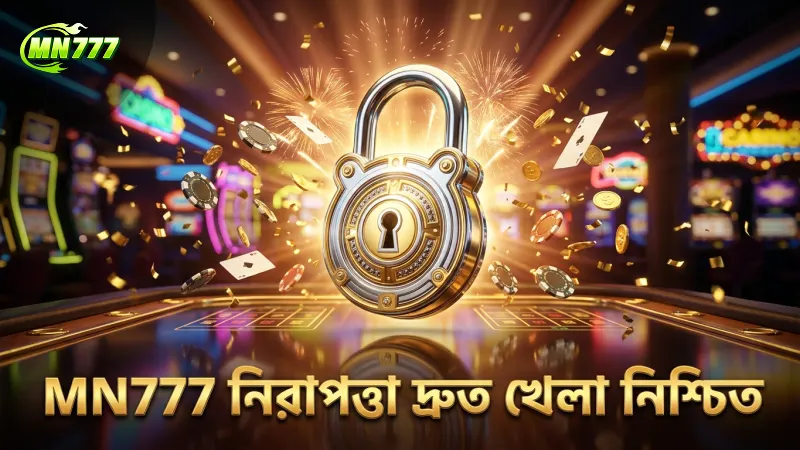 স্পিড ব্যাকারাট খেলে দ্রুত জেতার সহজ উপায় 3 MN777 এর নিরাপত্তা ব্যবস্থা দ্রুত এবং স্বচ্ছ খেলার নিশ্চয়তা দেয়