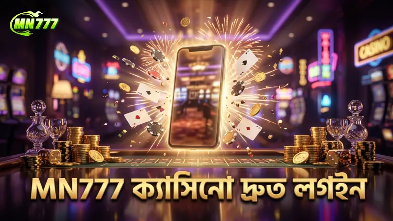 34 MN777 ক্যাসিনোর দ্রুত লগইন ও গেম লোডিং সুবিধা